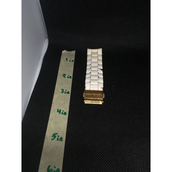Michael Kors Stainless Steel Watch Partial Band Bracelet Straps Links 20mm R347 - Picture 1 of 5
